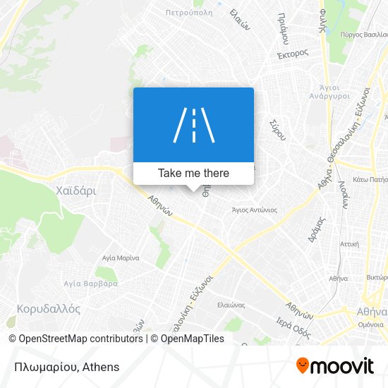 Πλωμαρίου map