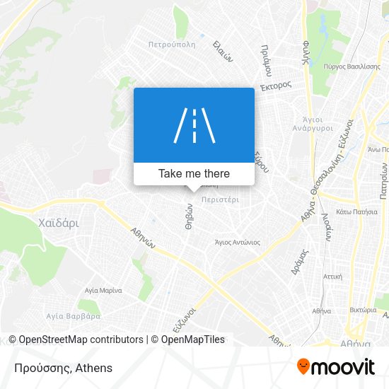 Προύσσης map