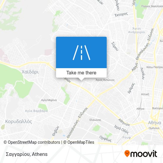 Σαγγαρίου map