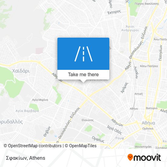 Σφακίων map