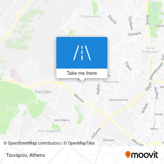 Ταινάρου map