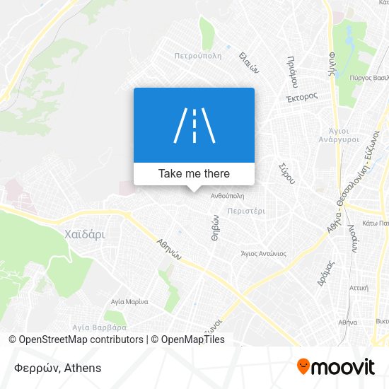 Φερρών map