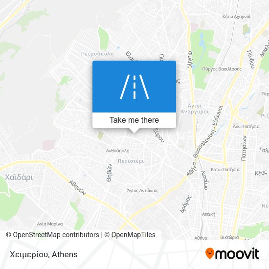 Χειμερίου map