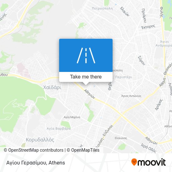 Αγίου Γερασίμου map
