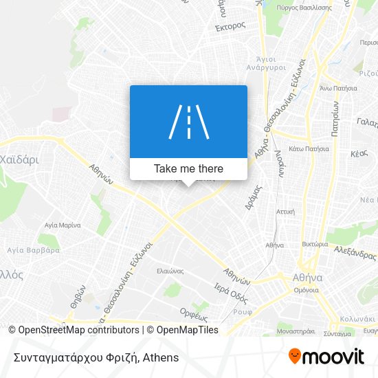 Συνταγματάρχου Φριζή map