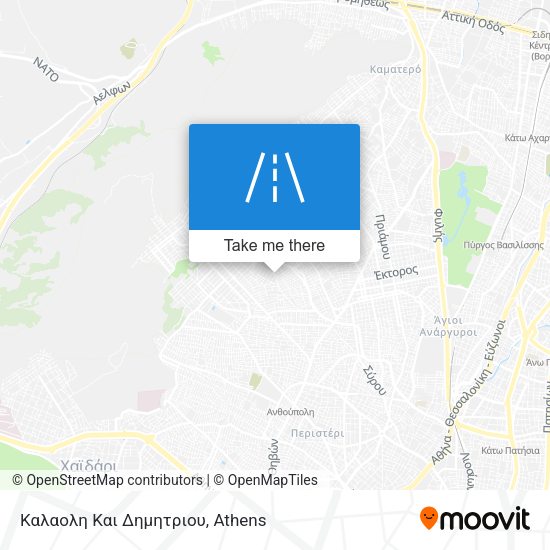 Καλαολη Και Δημητριου map
