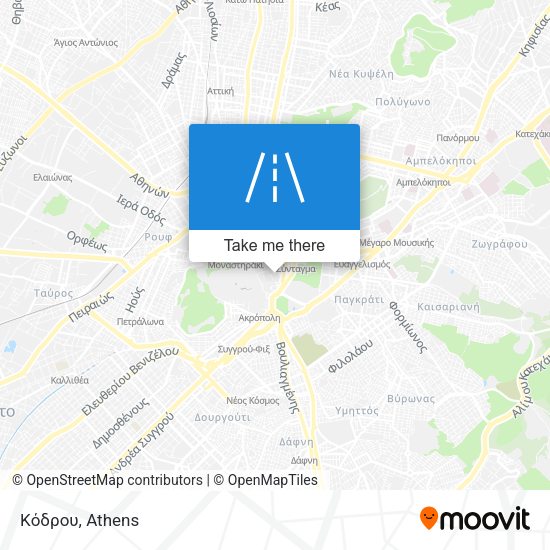 Κόδρου map