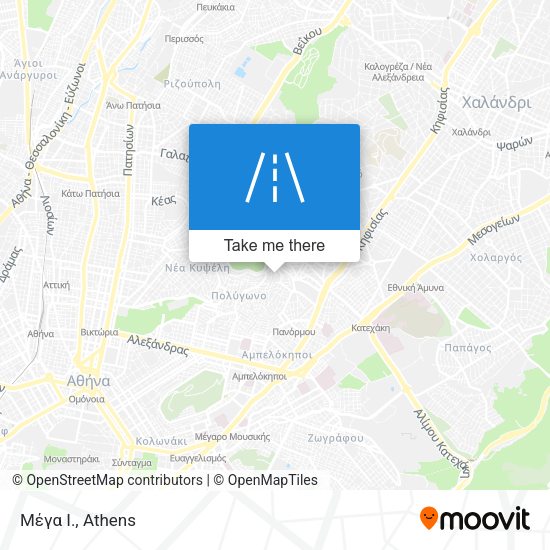 Μέγα Ι. map
