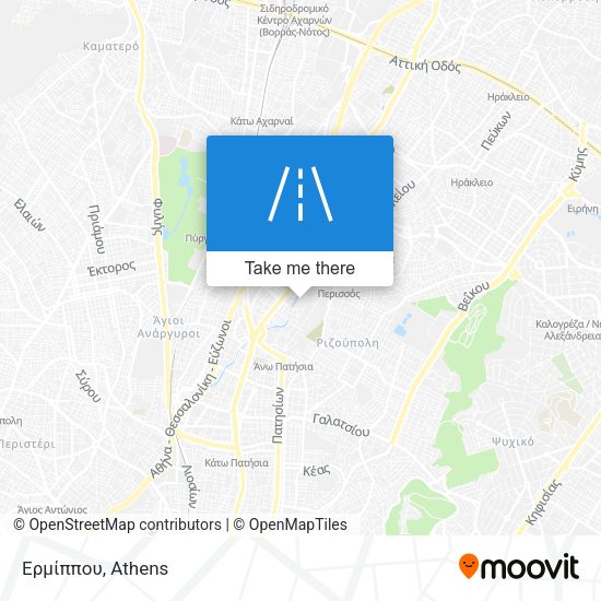 Ερμίππου map