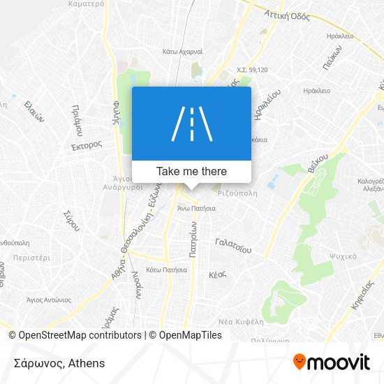 Σάρωνος map