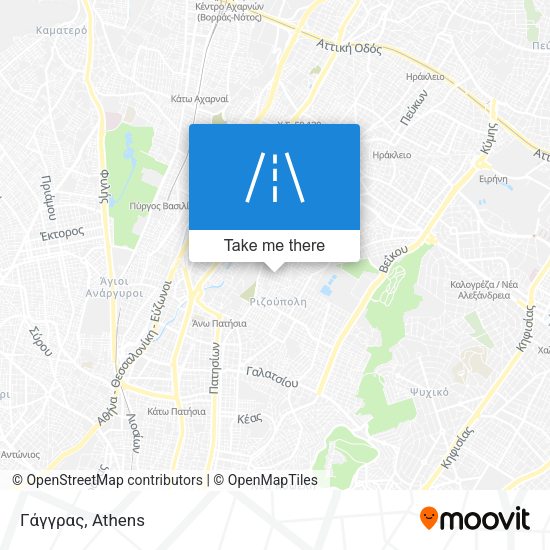 Γάγγρας map