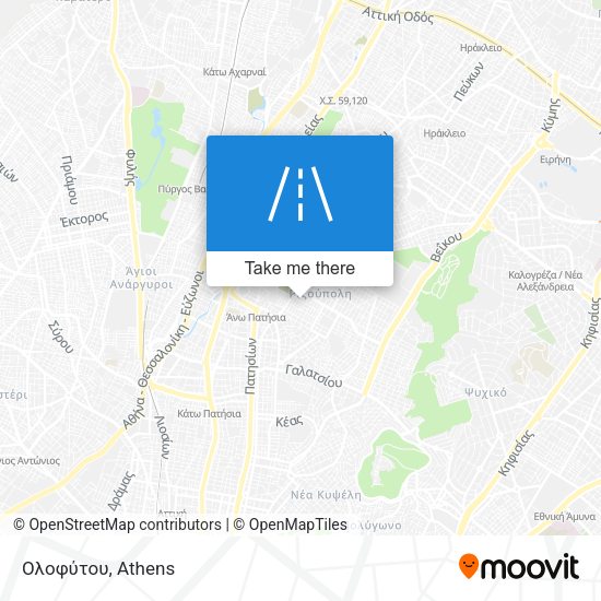 Ολοφύτου map
