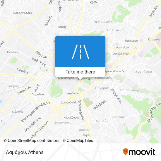 Λαμάχου map