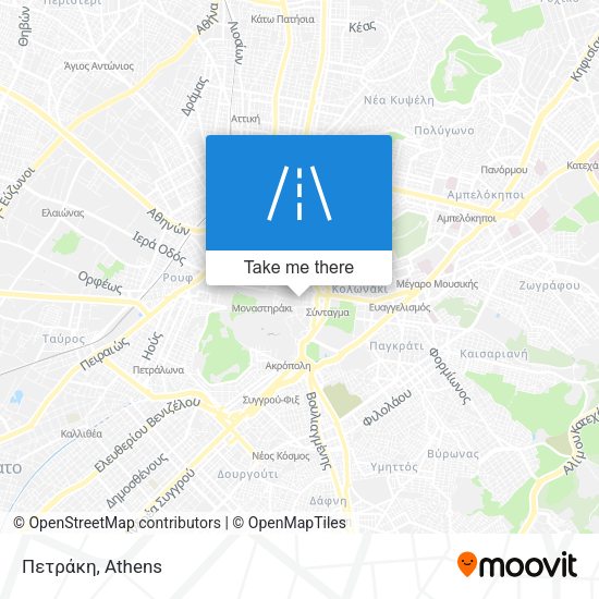 Πετράκη map