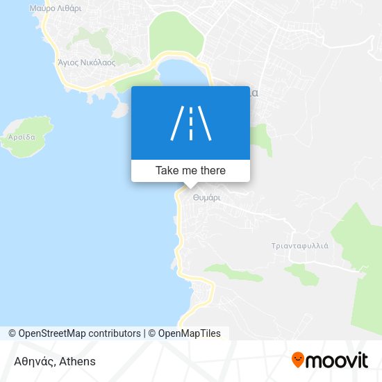 Αθηνάς map