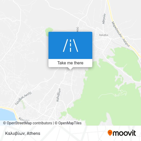 Καλυβίων map