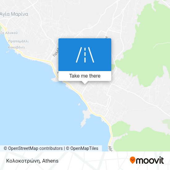 Κολοκοτρώνη map