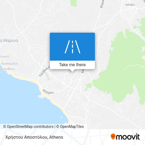 Χρήστου Αποστόλου map