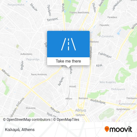Καλαμά map