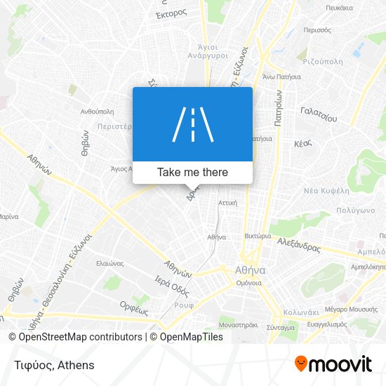 Τιφύος map
