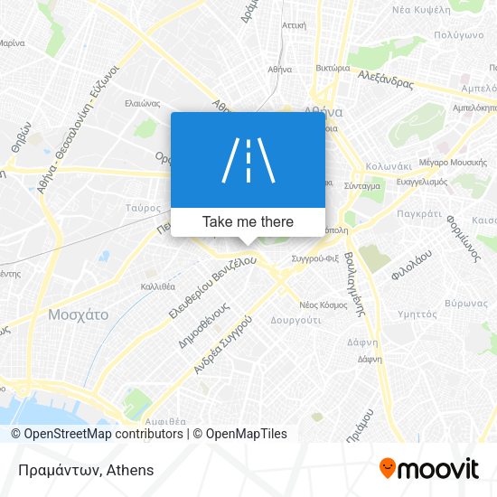 Πραμάντων map