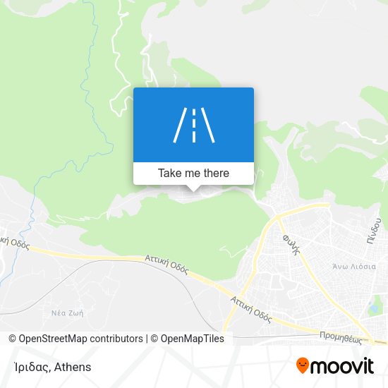 Ίριδας map