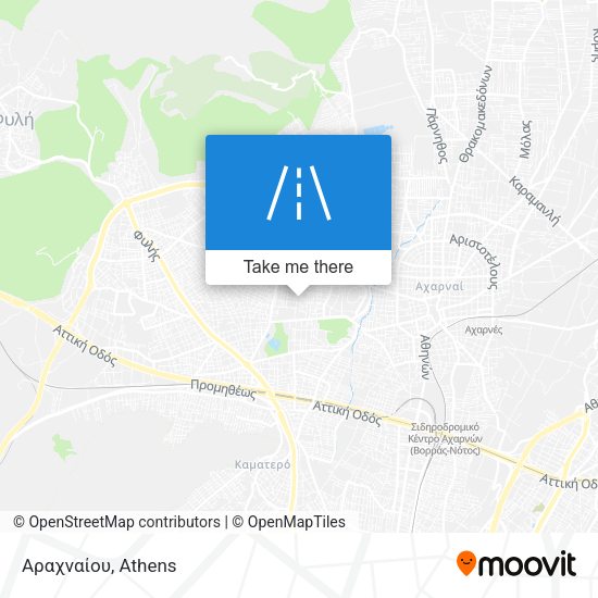 Αραχναίου map