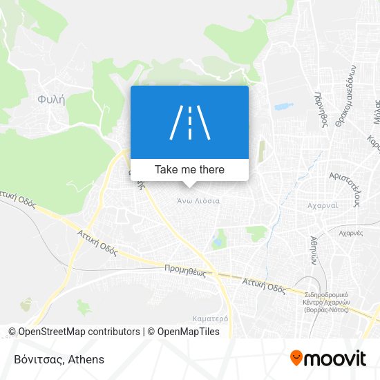 Βόνιτσας map