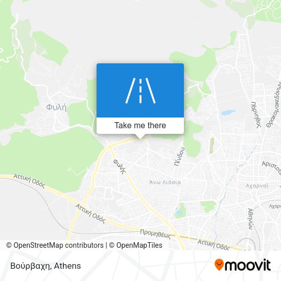 Βούρβαχη map