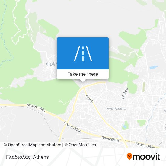 Γλαδιόλας map