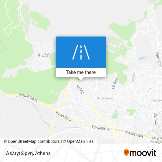 Δελιγιώργη map