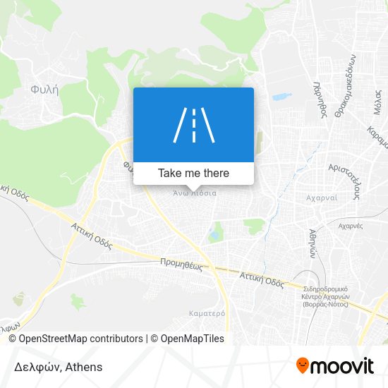 Δελφών map