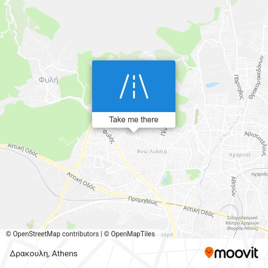 Δρακουλη map