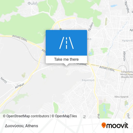 Δυονύσου map