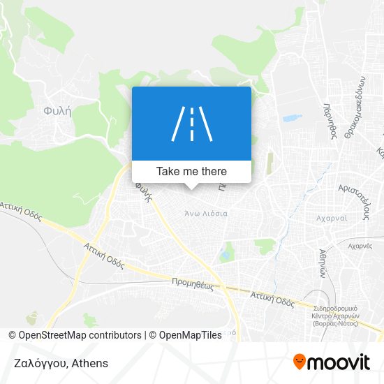 Ζαλόγγου map