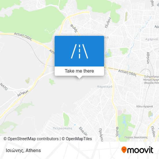 Ισιώνης map