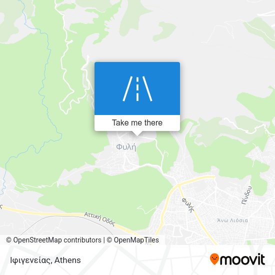 Ιφιγενείας map