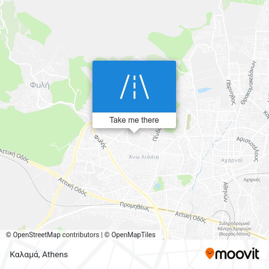 Καλαμά map