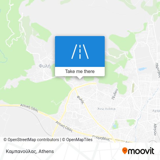 Καμπανούλας map