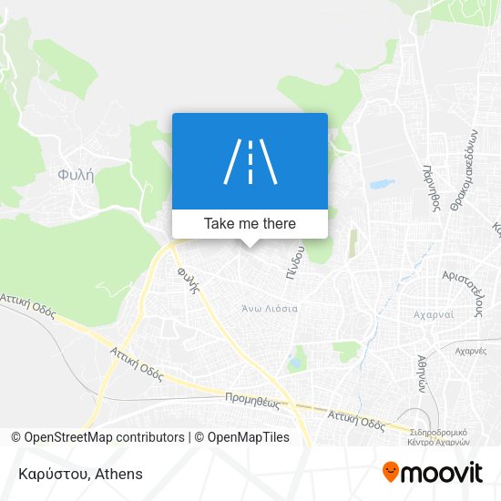 Καρύστου map