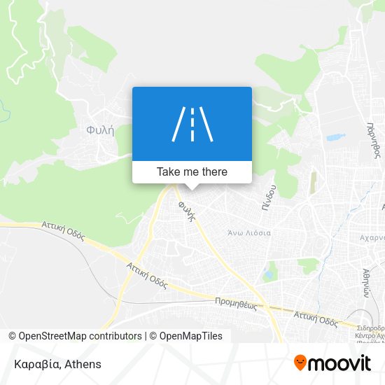 Καραβία map
