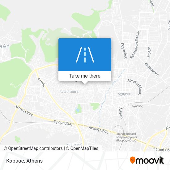 Καρυάς map
