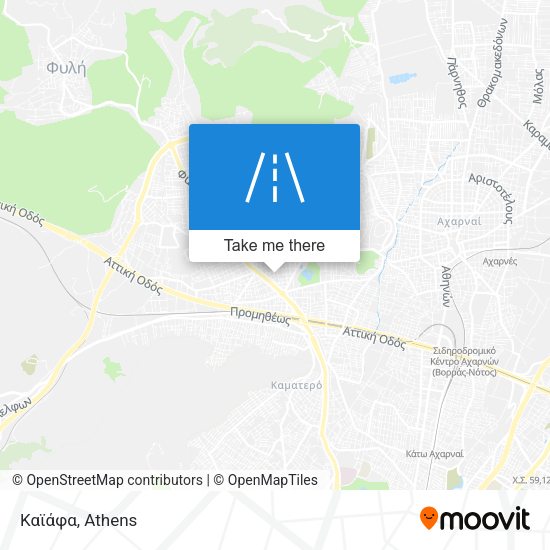 Καϊάφα map