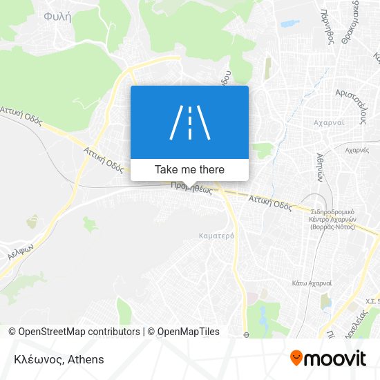 Κλέωνος map