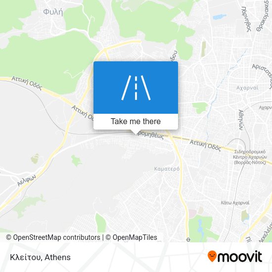 Κλείτου map