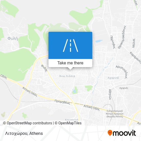 Λιτοχώρου map