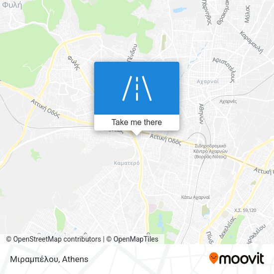 Μιραμπέλου map
