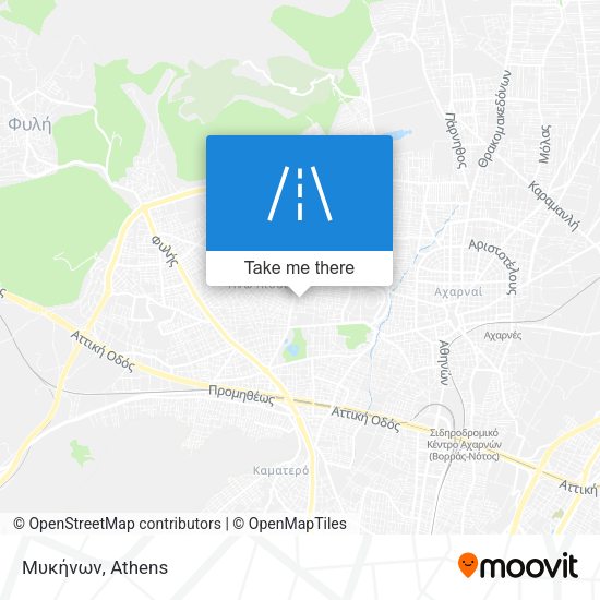 Μυκήνων map