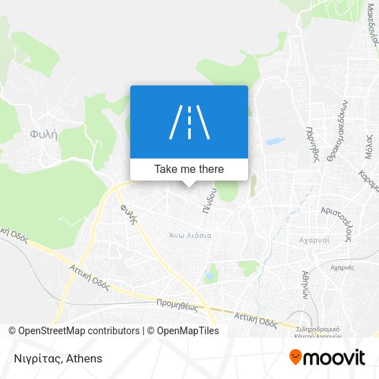 Νιγρίτας map