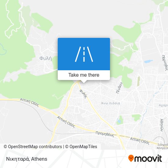 Νικηταρά map